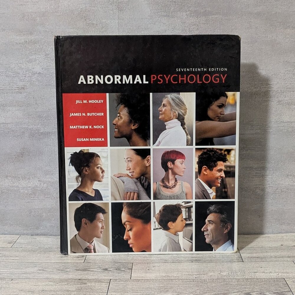 Abnormal Psychology 17th Edition by Hooley, Butcher, Mineka and Nock